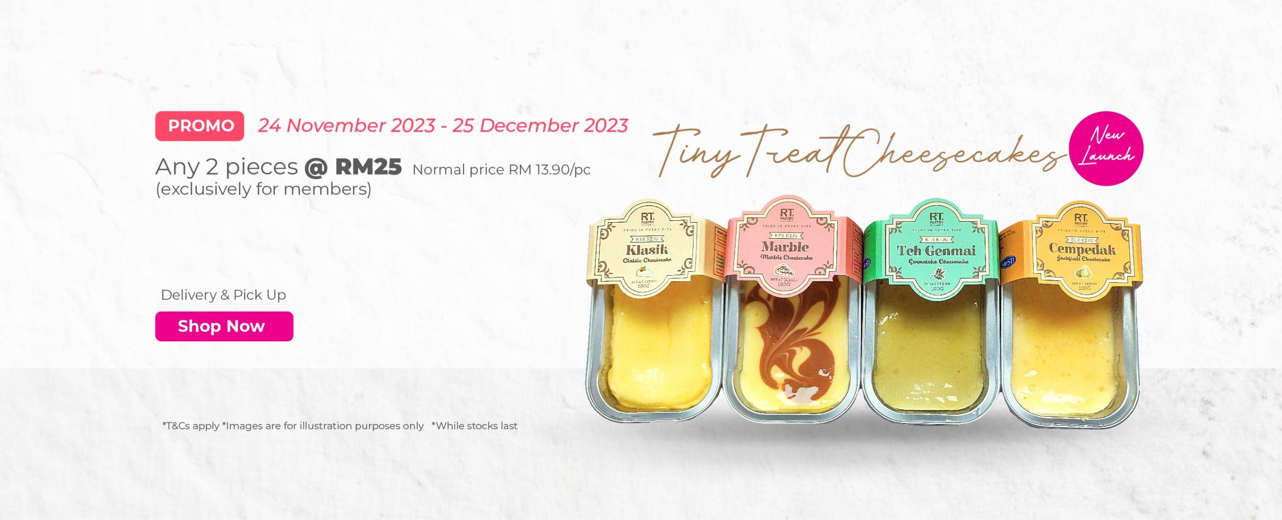 tiny treat cheesecake promo web banner-01
