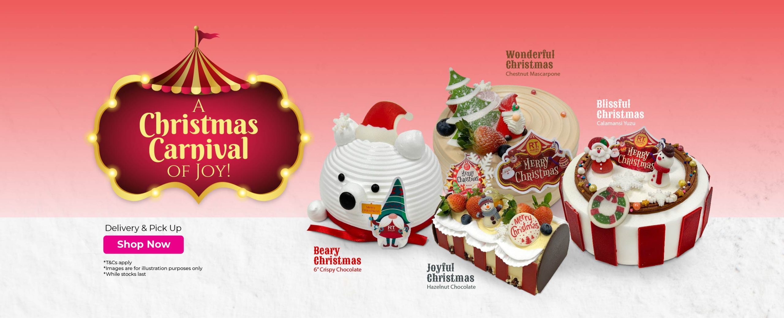 RT Pastry Christmas Cakes