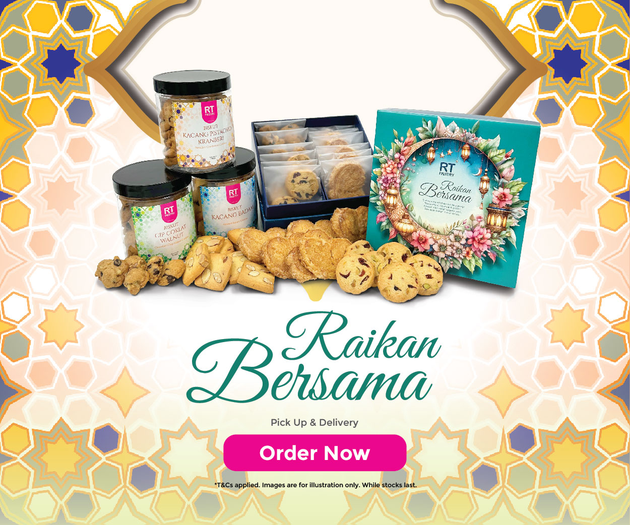 RT Raya Cookies and Gift Box